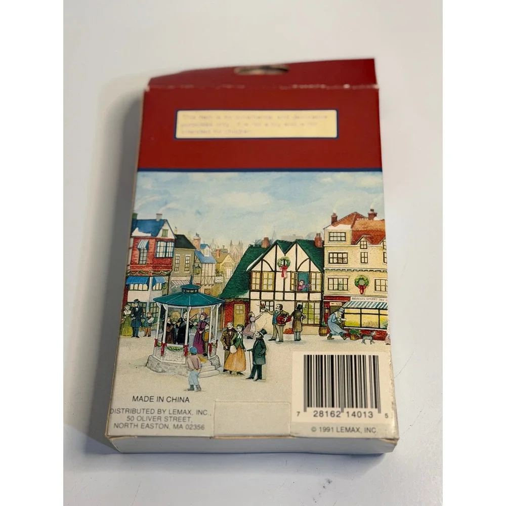 VTG Lemax Dickensvale Street Lamp Set of 2 Black Christmas Village Decor 14013 - Picture 5 of 5